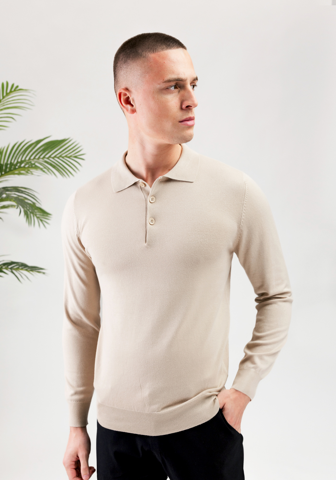 CUBAN POLO BEIGE AMAN 4