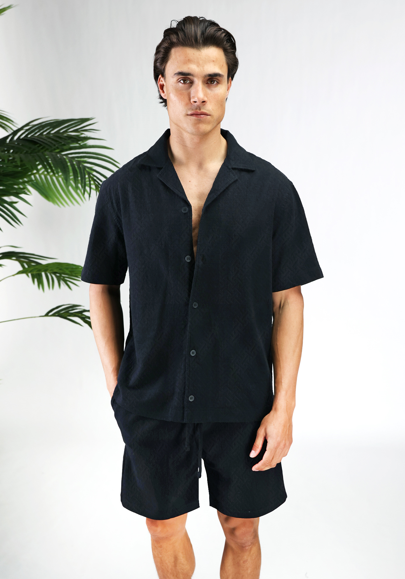 Pattern Summer Set - Black